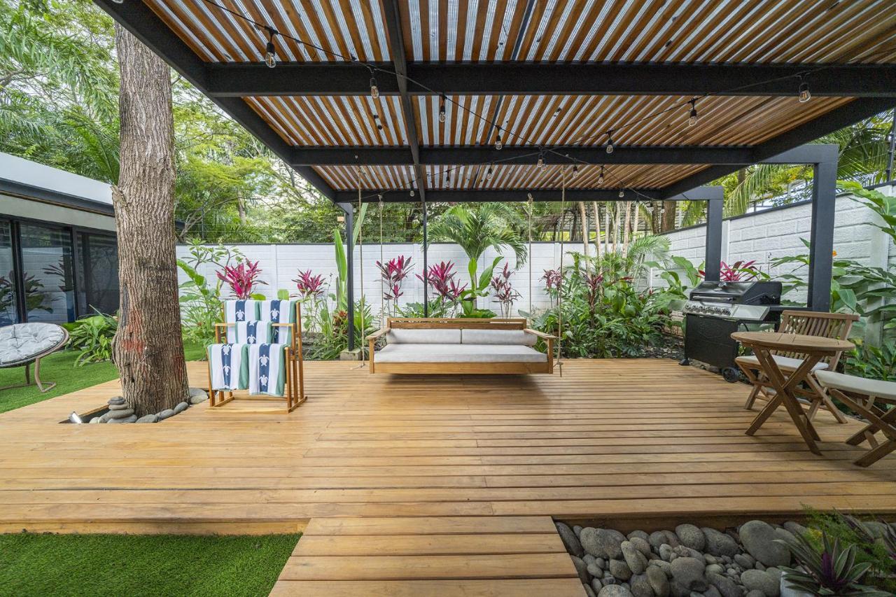 Playa Potrero - New Modern House, Pool In Guitar Shape - Casa Guitarra Villa Exterior photo